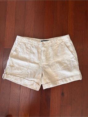 Sanctuary Clothing 100% Linen Marine
Shorts "Summer Sand" Size 28